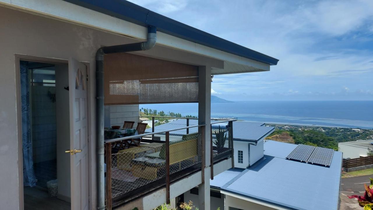 Studio Vaimiti Pour 2 Personnes Vue Mer Et Moorea Faaa Luaran gambar