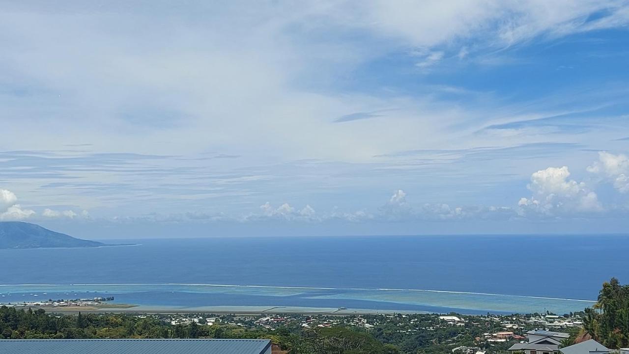 Studio Vaimiti Pour 2 Personnes Vue Mer Et Moorea Faaa Luaran gambar