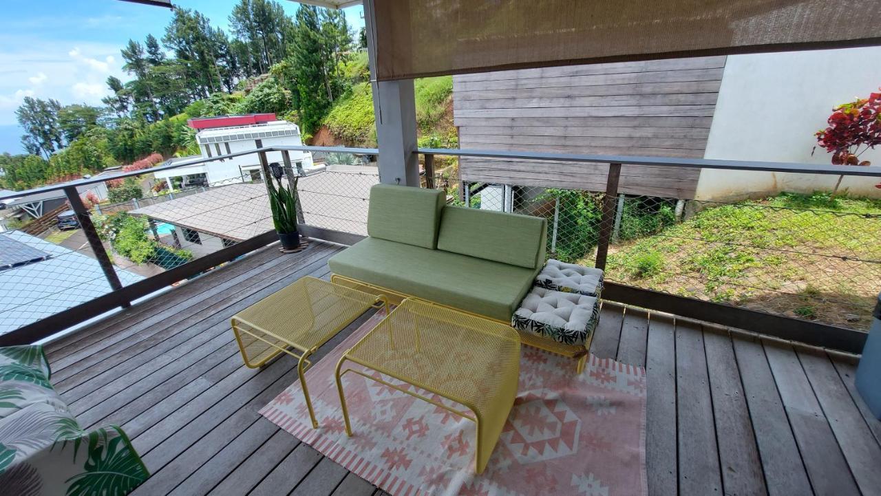 Studio Vaimiti Pour 2 Personnes Vue Mer Et Moorea Faaa Luaran gambar